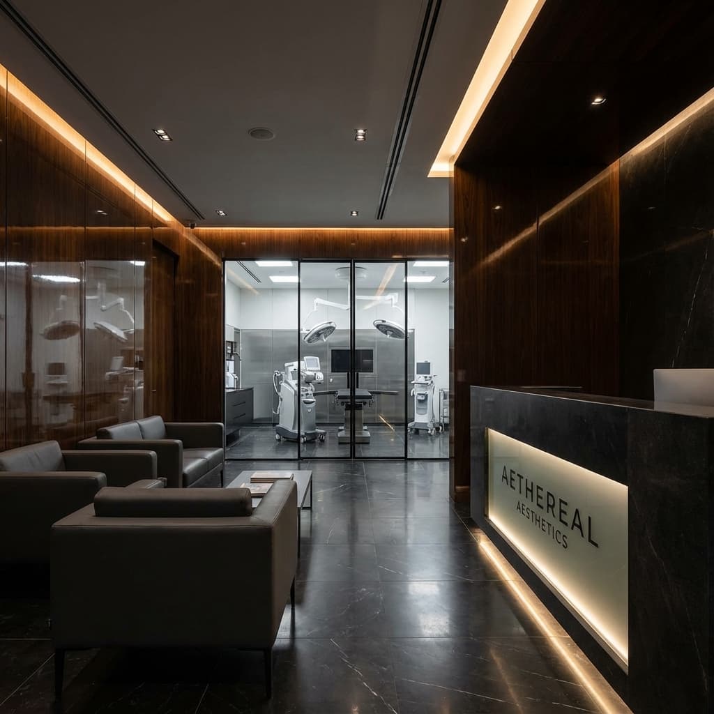 Empty Clinic Reception